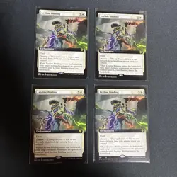 MTG Binding of the Beasts Expansion Trading Card Plain Condition Sleeve - Image 1