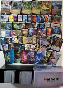 MTG Magic The Gathering - Mixed Lot Of 41 Rares + Bulk Commons & Uncommons - Image 1