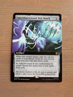 Interdimensional Web Watch - 278 - MTG: Marvel’s Spider-Man - Extended Art -Rare - Image 1