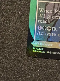 Peter Parker M 0232 (Borderless) MTG Magic: Marvel Spider-Man Foil - Image 5