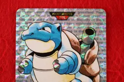 *S-- rank* Pokemon Carddass Blastoise No.009 Holo Prism Red Ver. Japanese #5576 - Image 2