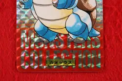 *S-- rank* Pokemon Carddass Blastoise No.009 Holo Prism Red Ver. Japanese #5576 - Image 3
