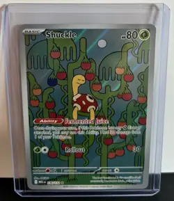 Pokemon TCG Shuckle Illustration Rare 136/132 Mega Evolution IR NM English - Image 1