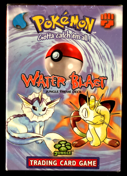 1999 Pokemon Jungle Water Blast Theme Deck Mint, Factory Cello Sealed, NIP - Image 1