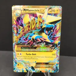Pokemon XY Phantom Forces Mega M Manectric EX 120/119 Secret Rare - Image 1