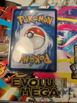 NM+ mega lucario EX Double Rare 077/126 Mega Evolution Pokemon version Indo - Image 2