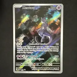 Mewtwo 052 Sv: Scarlet & Violet Promo Cards Holo 151 UPC Pokemon - Image 1