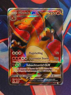 Charizard Glurak GX SM 60 - SM Black Star Promos - Pokemon GER - Image 1