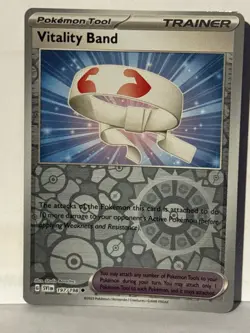 Vitality Band Reverse Holo 197/198 SV01: Scarlet & Violet Base Set NM Pokemon Fa - Image 1