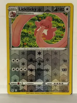 Lickilicky Reverse Holo 139/196 SWSH11: Lost Origin NM Pokemon Fast Ship - Image 1