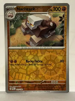 Naclstack Reverse Holo 103/182 SV04: Paradox Rift NM Pokemon Fast Ship - Image 1