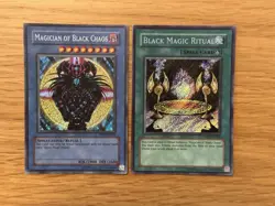 YuGiOh Magician of Black Chaos English PP01 Secret Rare Minor - Image 1