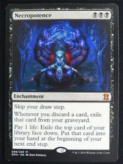 Necropotence - EMA - Mtg Card #4JU - Image 1
