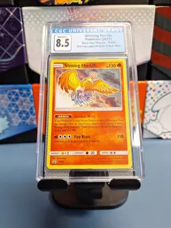 Shinning Ho-Ho Graded Holo Pokemon Card Cgc 8.5 (P2) - Image 2