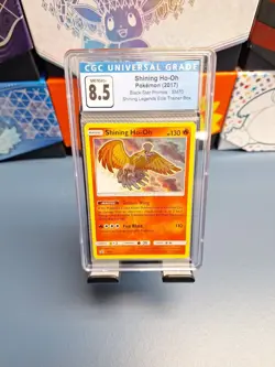 Shinning Ho-Ho Graded Holo Pokemon Card Cgc 8.5 (P2) - Image 3