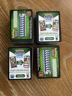 620+ Pokemon Online Code Cards Bulk Lot From SW&SH - S&V - New Unused - Image 2