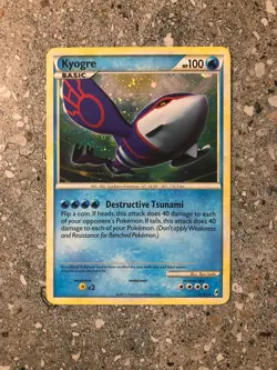 Pokemon TCG Cards Kyogre 12/95 Call of Legends Holo Rare - Image 1