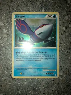 Pokemon TCG Cards Kyogre 12/95 Call of Legends Holo Rare - Image 3