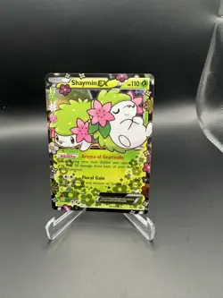 Pokemon TCG Shaymin-EX XY Black Star Promos Holo Card XY148 LP Condition - Image 1