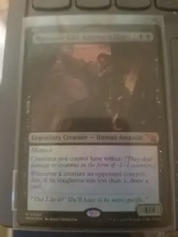 Massacre Girl, Known Killer, Foil Mythic Rare, Magic The Gathering Card - Image 1