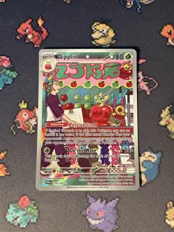 Pokemon Cards Dipplin 170/167 Illustration Rare Twilight Masquerade - (NM) - Image 1