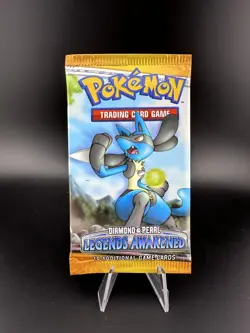 Pokemon "Legends Awakened" 10-Card Sealed Booster Pack (Lucario) Rough - Image 1
