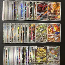 100 AR s12a sv3 sv5k sv6 sv6a sv7 Lot Set Pokemon Japanese Trading Card T745 - Image 1