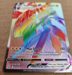 Pokemon- Tapu Koko VMAX 166/163- Battle Styles- SECRET RAINBOW RARE CARD - Image 2