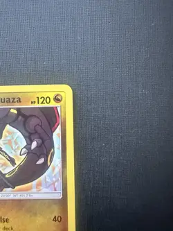 Pokemon 2017 Shining Legends Rayquaza Holo Rare Card 56/73 LP Condition - Image 4