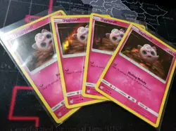 4x POKEMON Jigglypuff 14/18 SM Detective Pikachu HOLO Pokemon Card MINT - READY - Image 1