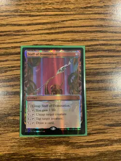 Staff of Domination Masterpiece Series: Kaladesh Inventions Foil - Image 1
