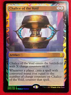 MTG Foil 1X Chalice of the Void X1 Kaladesh Inventions - Masterpiece Magic - SP - Image 1