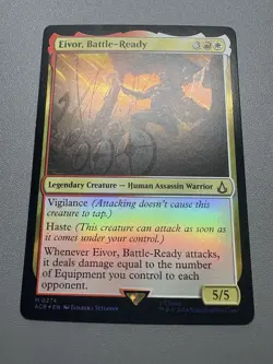 Eivor, Battle-Ready Foil Universes Beyond: Assassin's Creed 274 2024 LP - Image 1