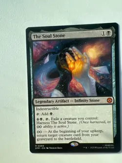 The Soul Stone Marvel's Spider-Man Regular Magic the Gathering Infinity Stone - Image 1
