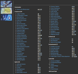 Kastral, the Windcrested MTG EDH Commander Deck, Azorius Bird Tribal - Image 2