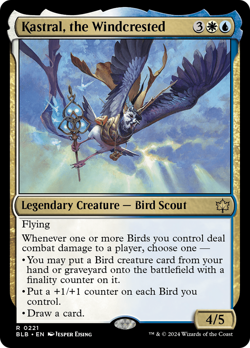 Kastral, the Windcrested MTG EDH Commander Deck, Azorius Bird Tribal - Image 3