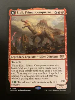 Etali, Primal Conqueror #137 MTG March of the Machines Regular Rare NM English - Image 1