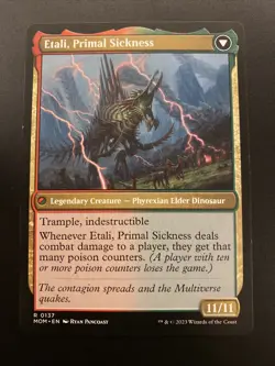 Etali, Primal Conqueror #137 MTG March of the Machines Regular Rare NM English - Image 2