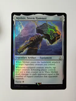 Mjolnir, Storm Hammer Universes Beyond: Assassin's Creed Foil - Image 1