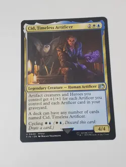1x Cid, Timeless Artificer (0420) Final Fantasy Regular - Image 1
