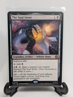 The Soul Stone Marvel's Spider-Man Regular Magic the Gathering Infinity Stone - Image 1
