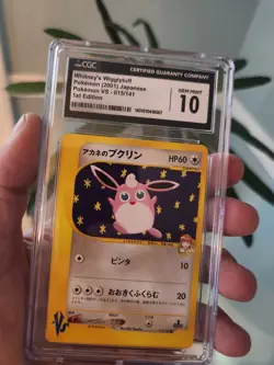 (POP 11) CGC 10 GEM MINT Pokemon Whitney's Wigglytuff 015/141 VS Japanese 1st Ed - Image 2