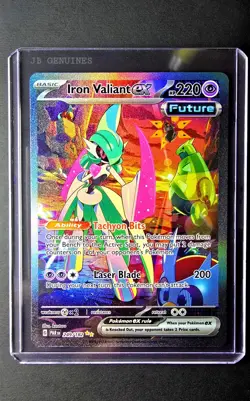 Iron Valiant ex (Special Rare) 249/182 Pokemon Scarlet & Violet Paradox Rift - Image 1