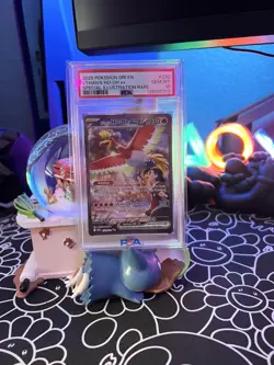 2025 POKEMON DRI EN-DESTINED RIVALS #230 ETHAN'S HO-OH EX PSA 10 - Image 2