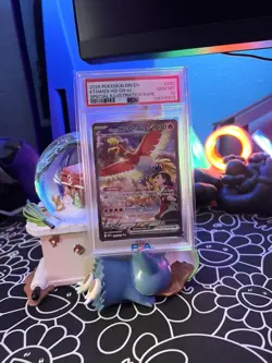 2025 POKEMON DRI EN-DESTINED RIVALS #230 ETHAN'S HO-OH EX PSA 10 - Image 3