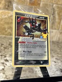 Pokemon TCG ~ Greninja Gold Star ⭐ Holo Black Star Promo SWSH144 *SEALED NM* - Image 2
