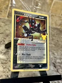 Pokemon TCG ~ Greninja Gold Star ⭐ Holo Black Star Promo SWSH144 *SEALED NM* - Image 3