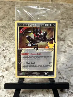 Pokemon TCG ~ Greninja Gold Star ⭐ Holo Black Star Promo SWSH144 *SEALED NM* - Image 4