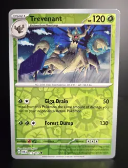Pokemon TCG - Trevenant - 013/167 - Reverse Holo - Twilight Masquerade 2024 -NM+ - Image 1