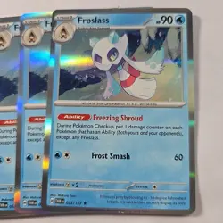 [4x Playset] Froslass 053/167 SV06: Twilight Masquerade (TWM) Pokemon TCG - Image 2